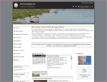 Tablet Screenshot of lagunablanca.gob.ar